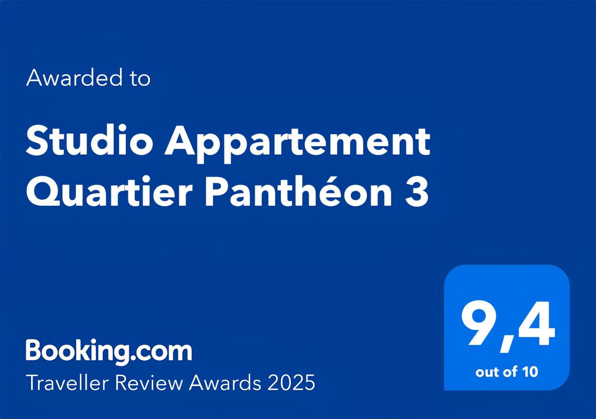 Studio Appartement Quartier Pantheon 3 Free Netflix Parijs Buitenkant foto